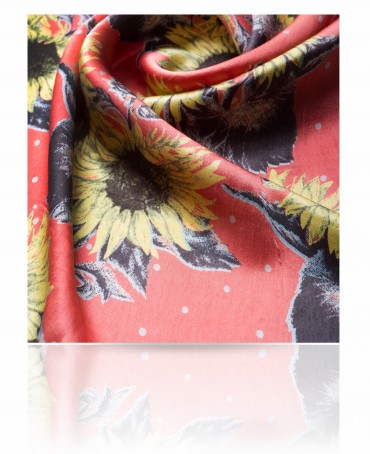 Шейный Платочек Женский SS.KV-SUNFLOW/PEACH